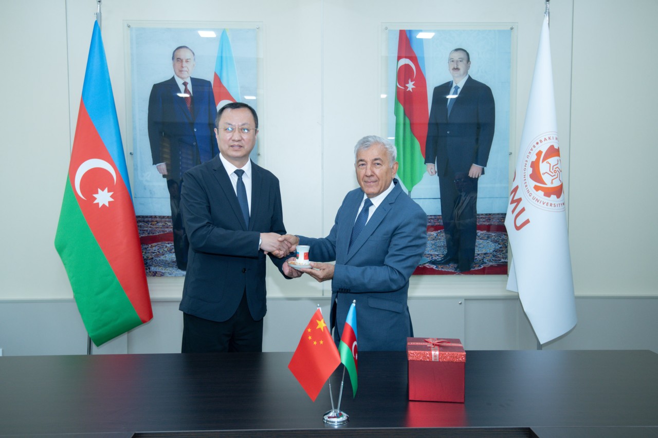 BMU ilə Çinin Sian Şiyou Universiteti arasında memorandum imzalandı - FOTOLAR