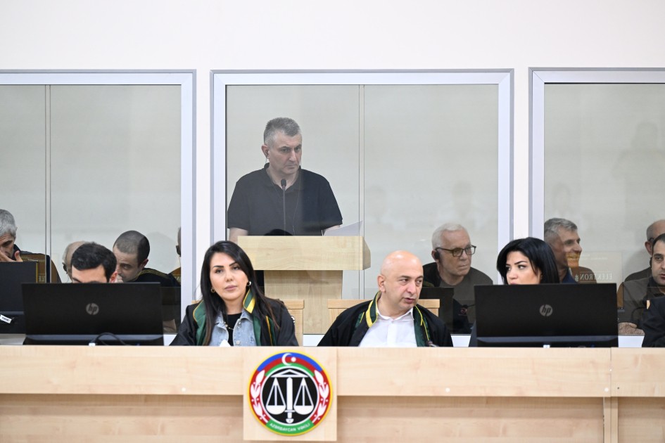 Arayikgilin apellyasiya məhkəməsində tərəflərin çıxışlarına başlanıldı - FOTOLAR