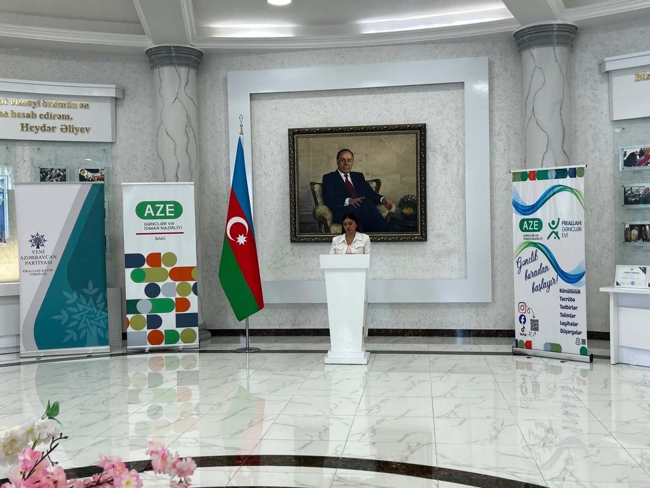 Pirallahıda Milli Qurtuluş Günü qeyd olunub - FOTO