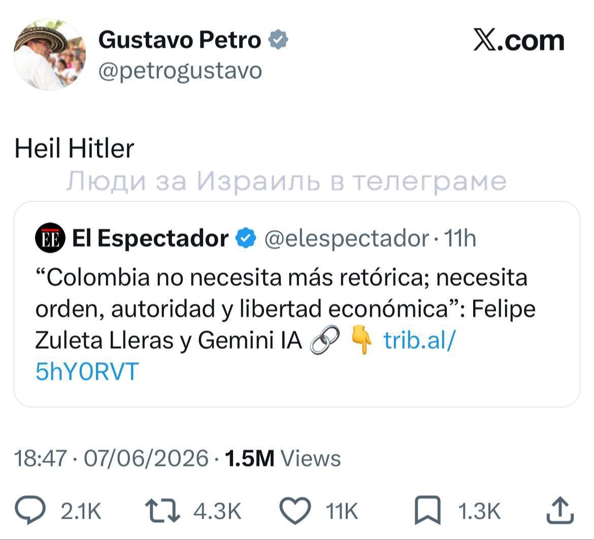 Kolumbiya Prezidenti Hitler salamı verdi - FOTO Kolumbiya Prezidenti Hitler salamı verdi - FOTO