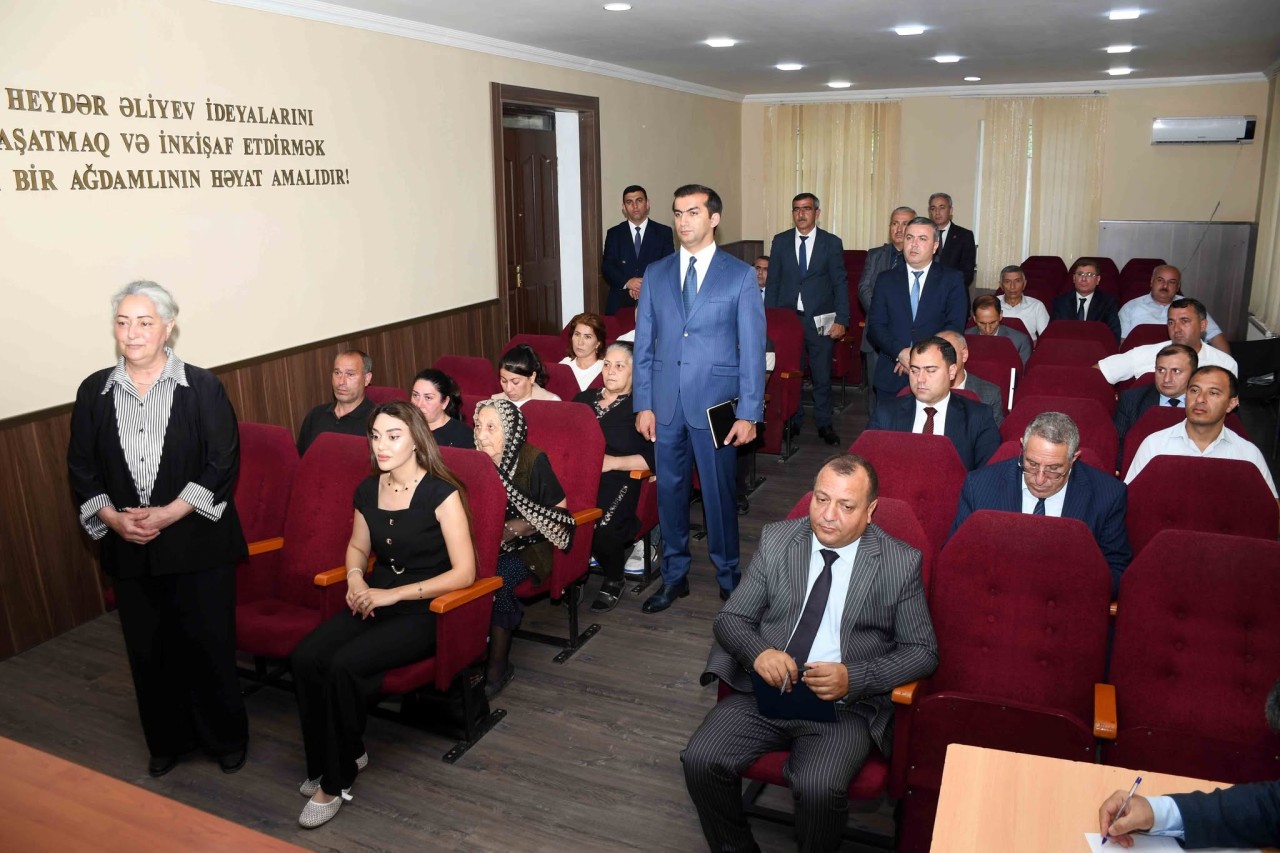 Ağdam RİH-də vətəndaşların növbəti qəbulu keçirilib - FOTOLAR
