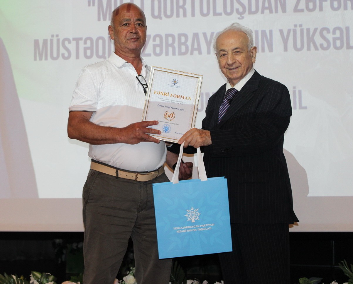 YAP Nizami rayon təşkilatı tədbir keçirdi - FOTOLAR