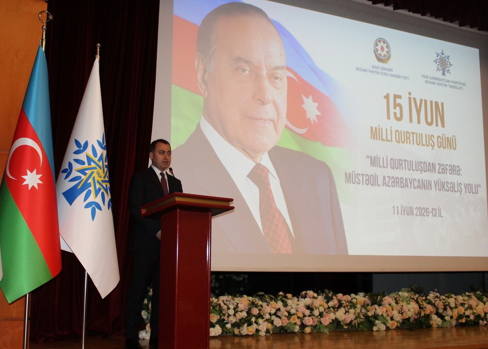 YAP Nizami rayon təşkilatı tədbir keçirdi - FOTOLAR