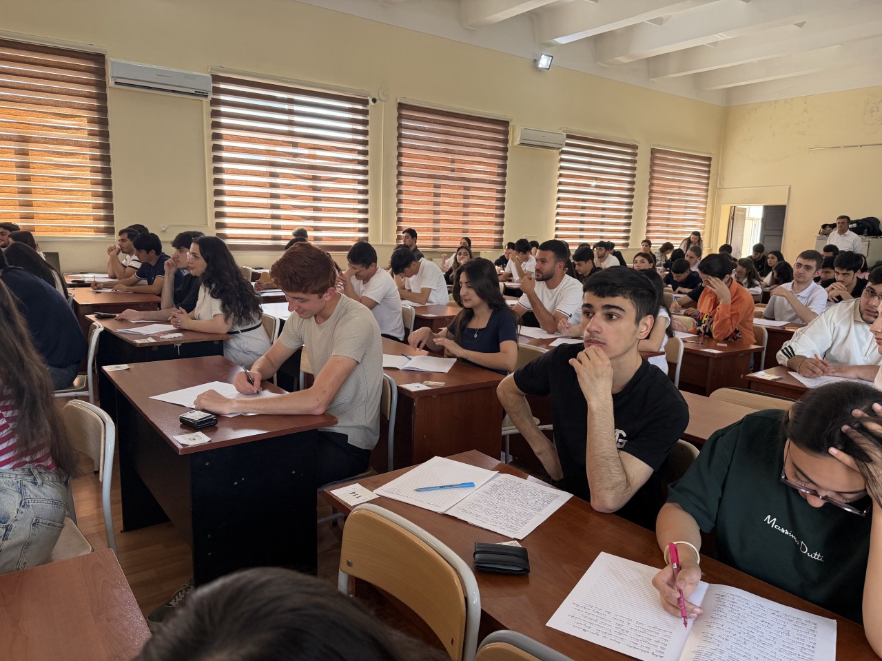 ATMU-da “Açıq qapı” günü keçirilib - FOTOLAR