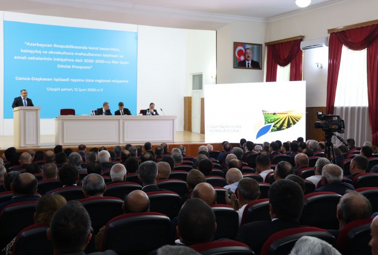 Göygöldə regional müşavirə keçirildi - FOTOLAR