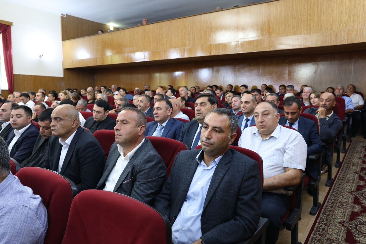 Göygöldə regional müşavirə keçirildi - FOTOLAR