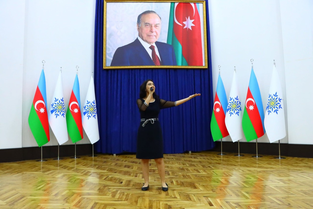 Gəncədə Milli Qurtuluş Gününə həsr olunmuş tədbir keçirilib - FOTOLAR