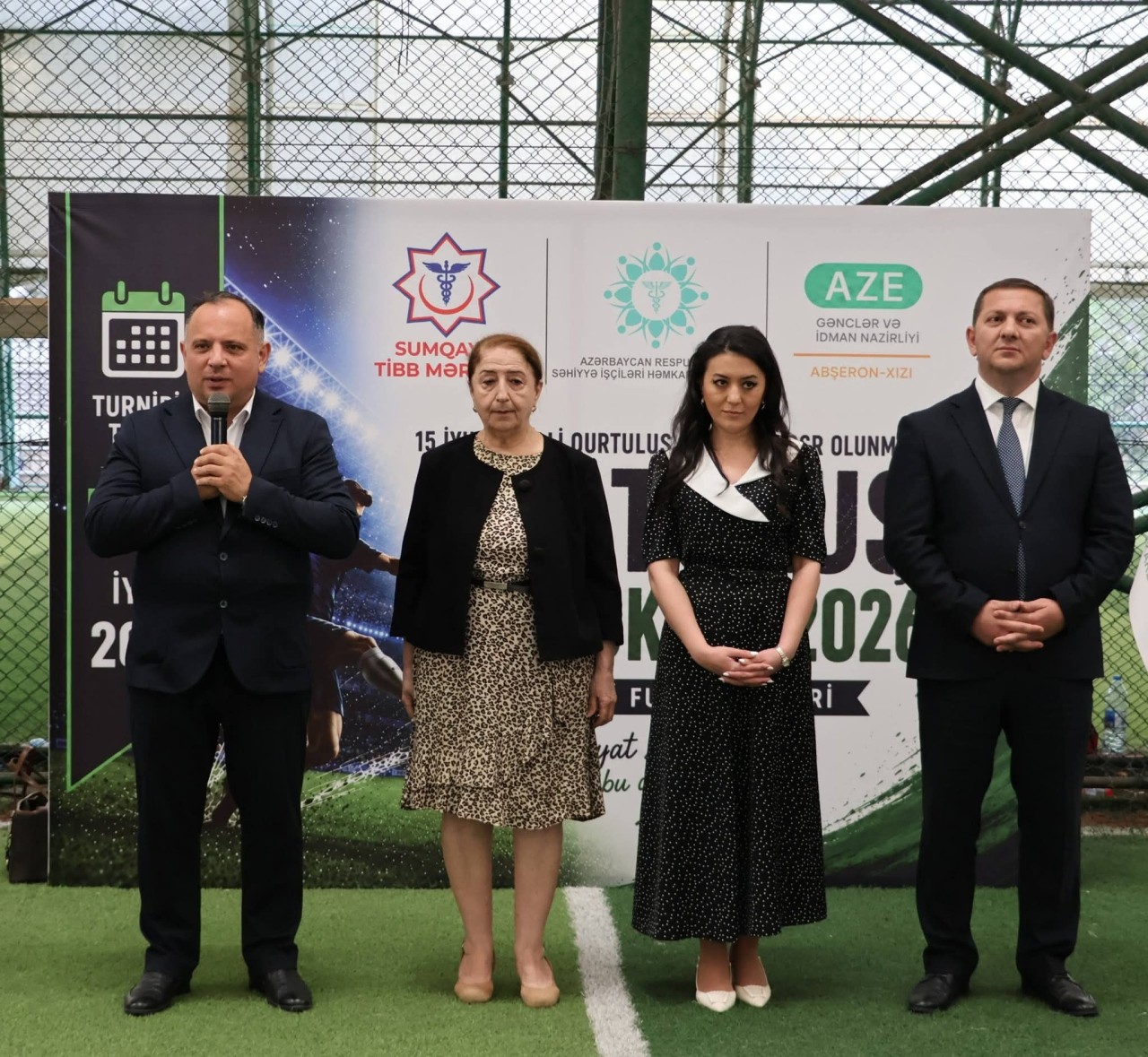 Sumqayıtda “Qurtuluş Kuboku – 2026” minifutbol turniri başa çatıb - FOTOLAR
