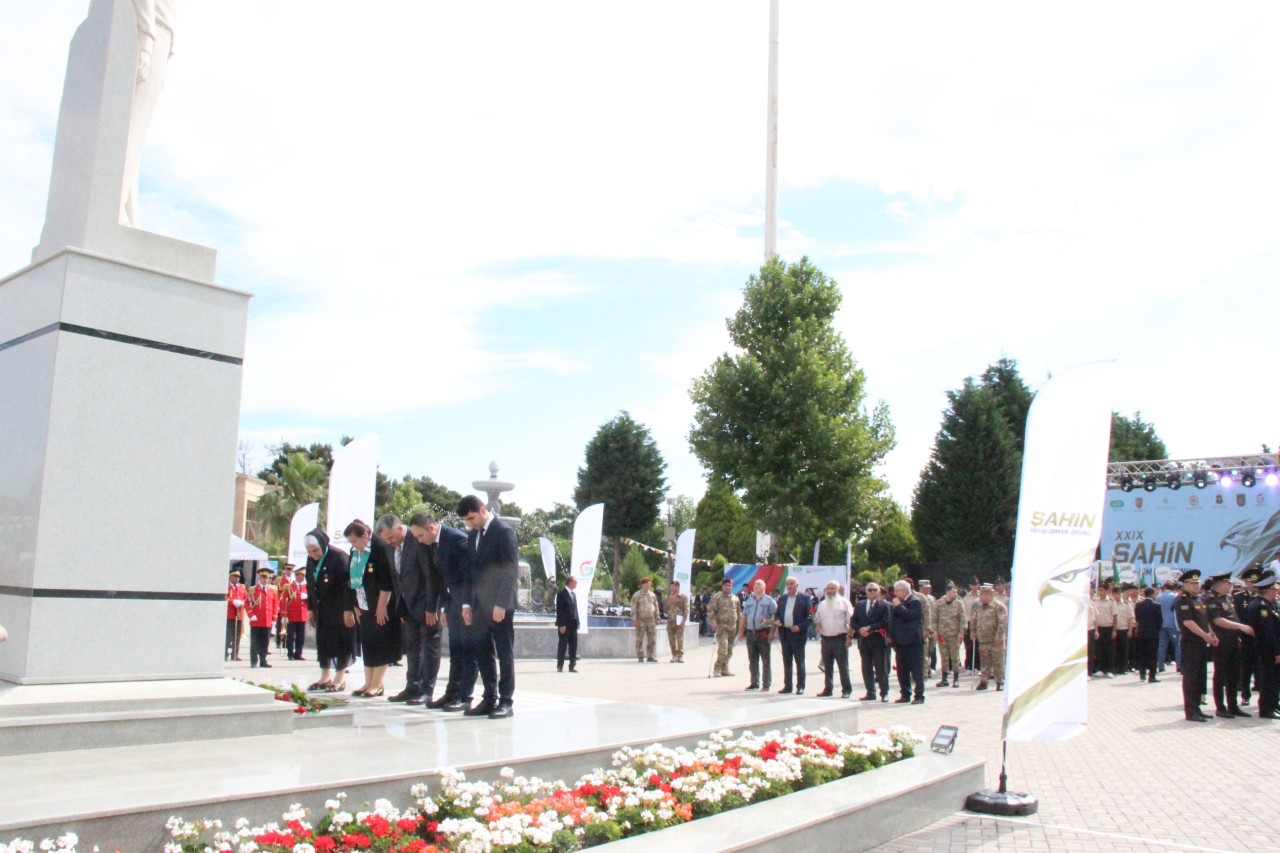 Goranboyda XXIX “Şahin” oyununun final mərhələsinin açılışı oldu - FOTOLAR