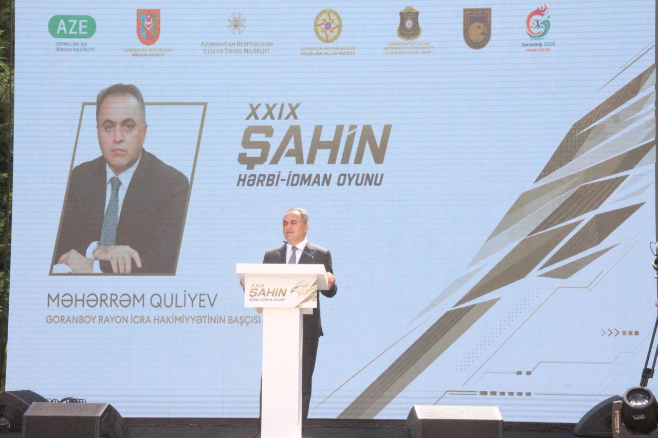 Goranboyda XXIX “Şahin” oyununun final mərhələsinin açılışı oldu - FOTOLAR