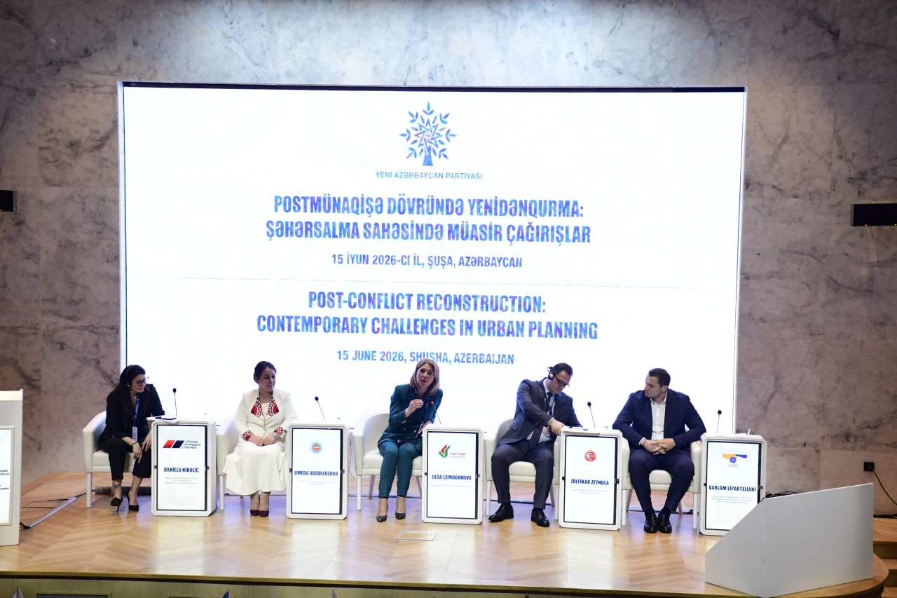 Şuşada beynəlxalq konfrans keçirildi - FOTOLAR