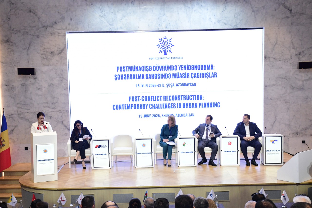 Şuşada beynəlxalq konfrans keçirildi - FOTOLAR
