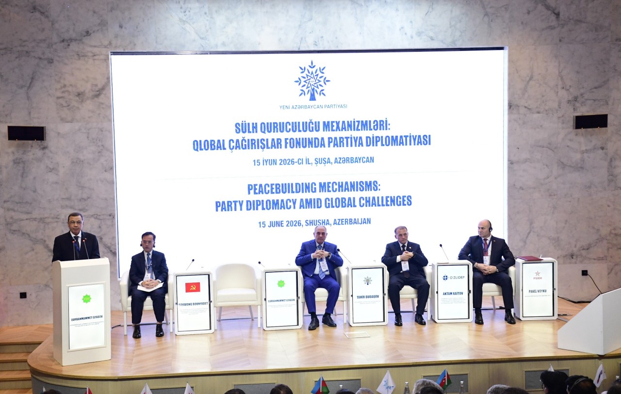 Şuşada beynəlxalq konfrans keçirildi - FOTOLAR
