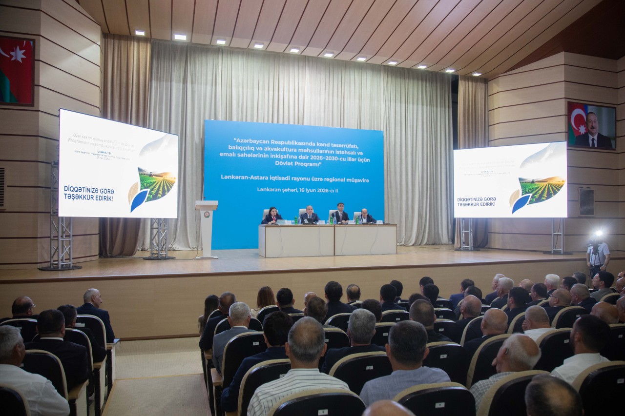 Natiq Əmirov Lənkəranda regional müşavirə keçirdi - Bu məsələlər müzakirə edildi (FOTOLAR)