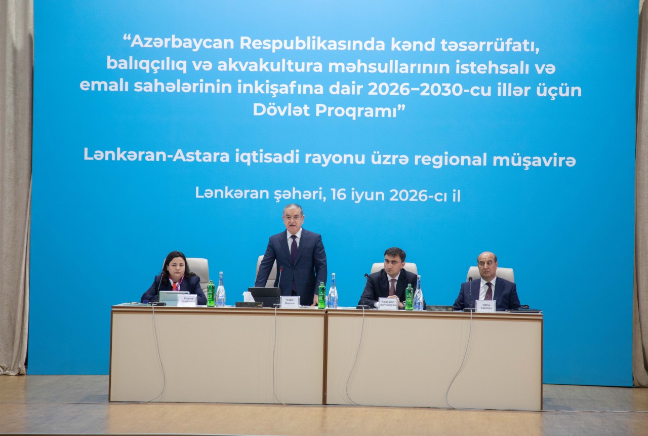 Natiq Əmirov Lənkəranda regional müşavirə keçirdi - Bu məsələlər müzakirə edildi (FOTOLAR)