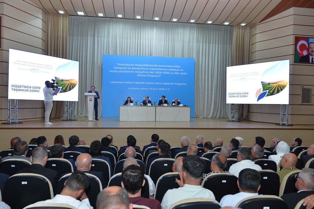 Natiq Əmirov Lənkəranda regional müşavirə keçirdi - Bu məsələlər müzakirə edildi (FOTOLAR)