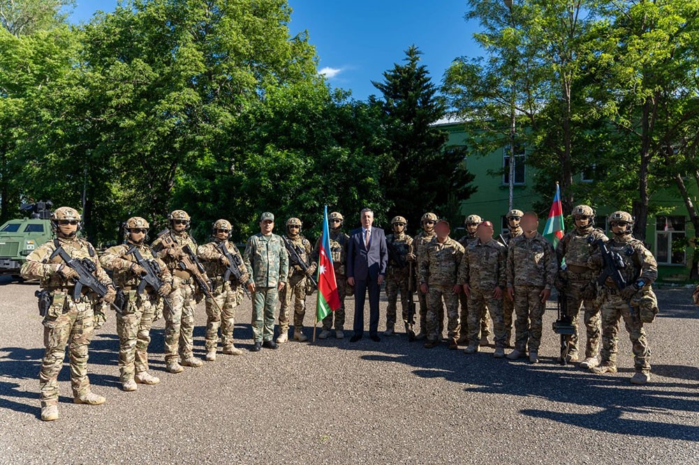 Azərbaycan, Türkiyə və Gürcüstan birgə təlimə başladı - FOTOLAR