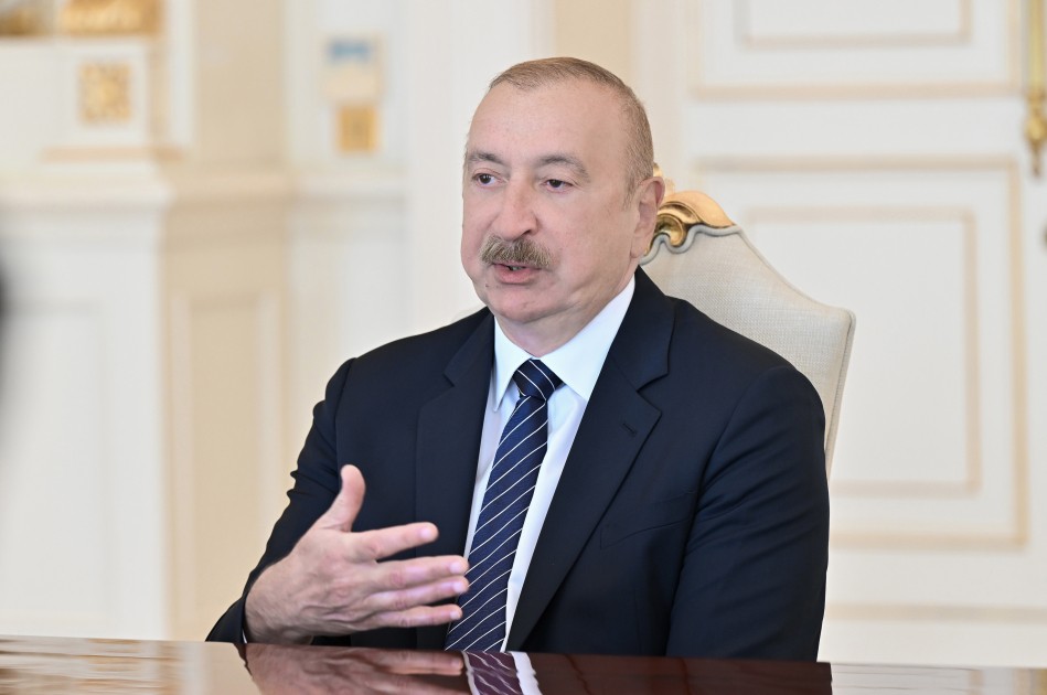 İlham Əliyev ABŞ Konqresinin Nümayəndələr Palatasının üzvünü qəbul etdi - FOTOLAR