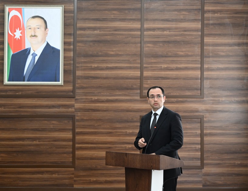 Samir Nuriyev Ağdərədə iclas keçirdi - FOTOLAR