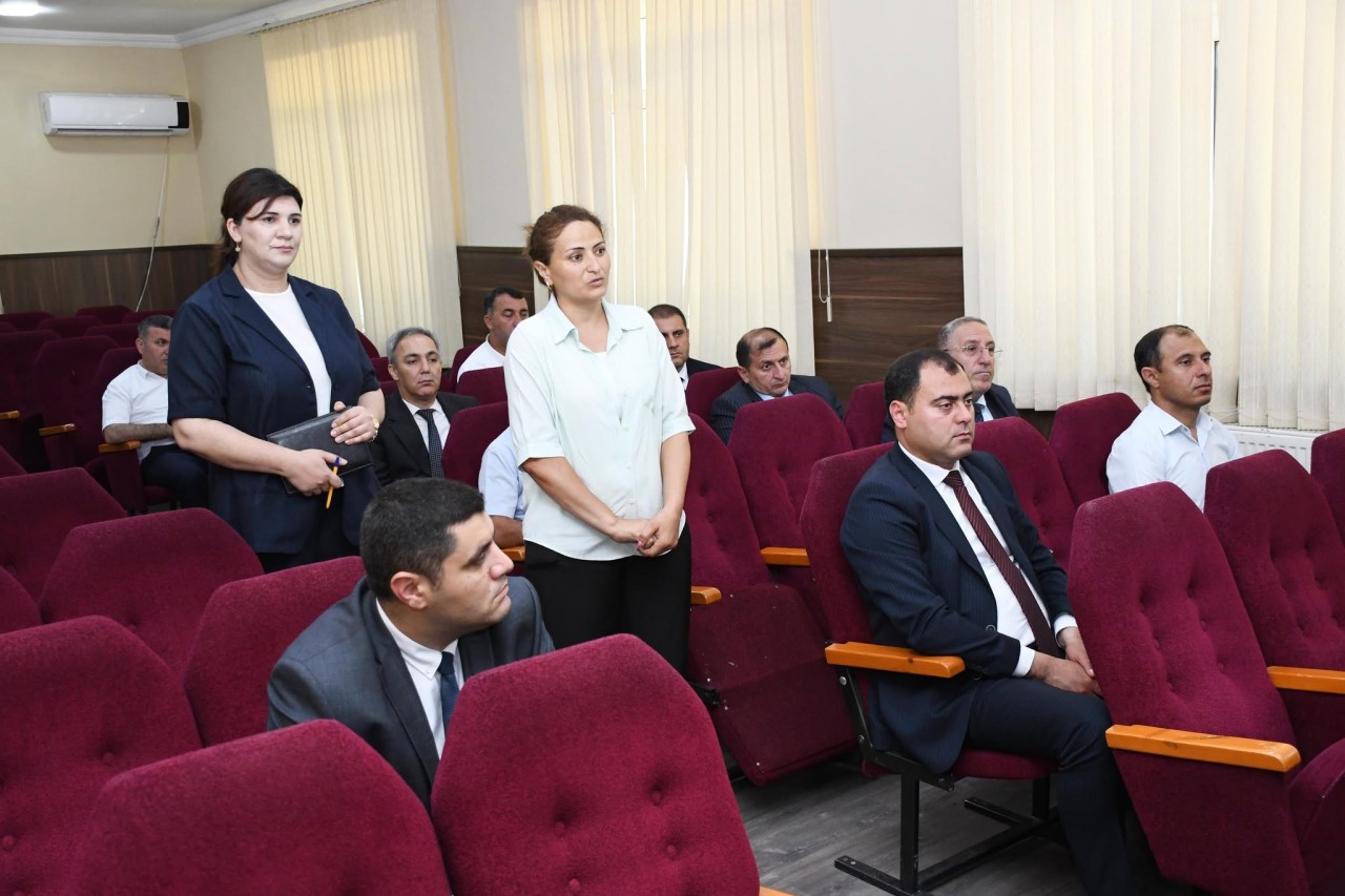 Ağdam Rayon İcra Hakimiyyətində vətəndaşların növbəti qəbulu keçirilib - FOTOLAR