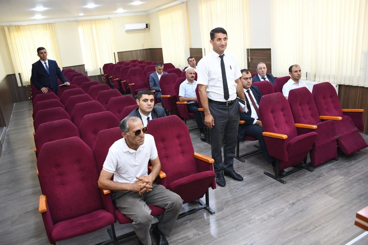 Ağdam Rayon İcra Hakimiyyətində vətəndaşların növbəti qəbulu keçirilib - FOTOLAR