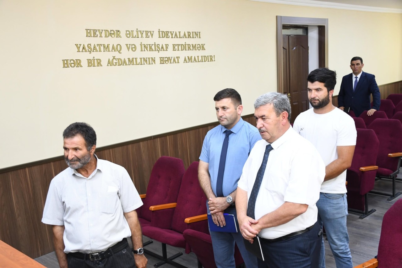 Ağdam Rayon İcra Hakimiyyətində vətəndaşların növbəti qəbulu keçirilib - FOTOLAR