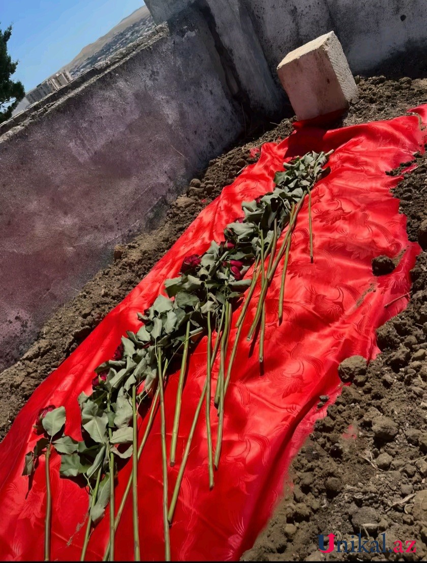 Qəzada vəfat edən Zəhra dəfn olundu (FOTO)