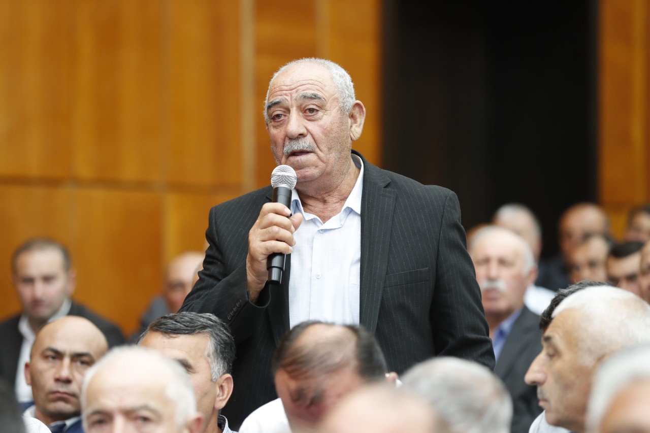 Natiq Əmirov Şəmkirdə regional müşavirə keçirdi - FOTOLAR
