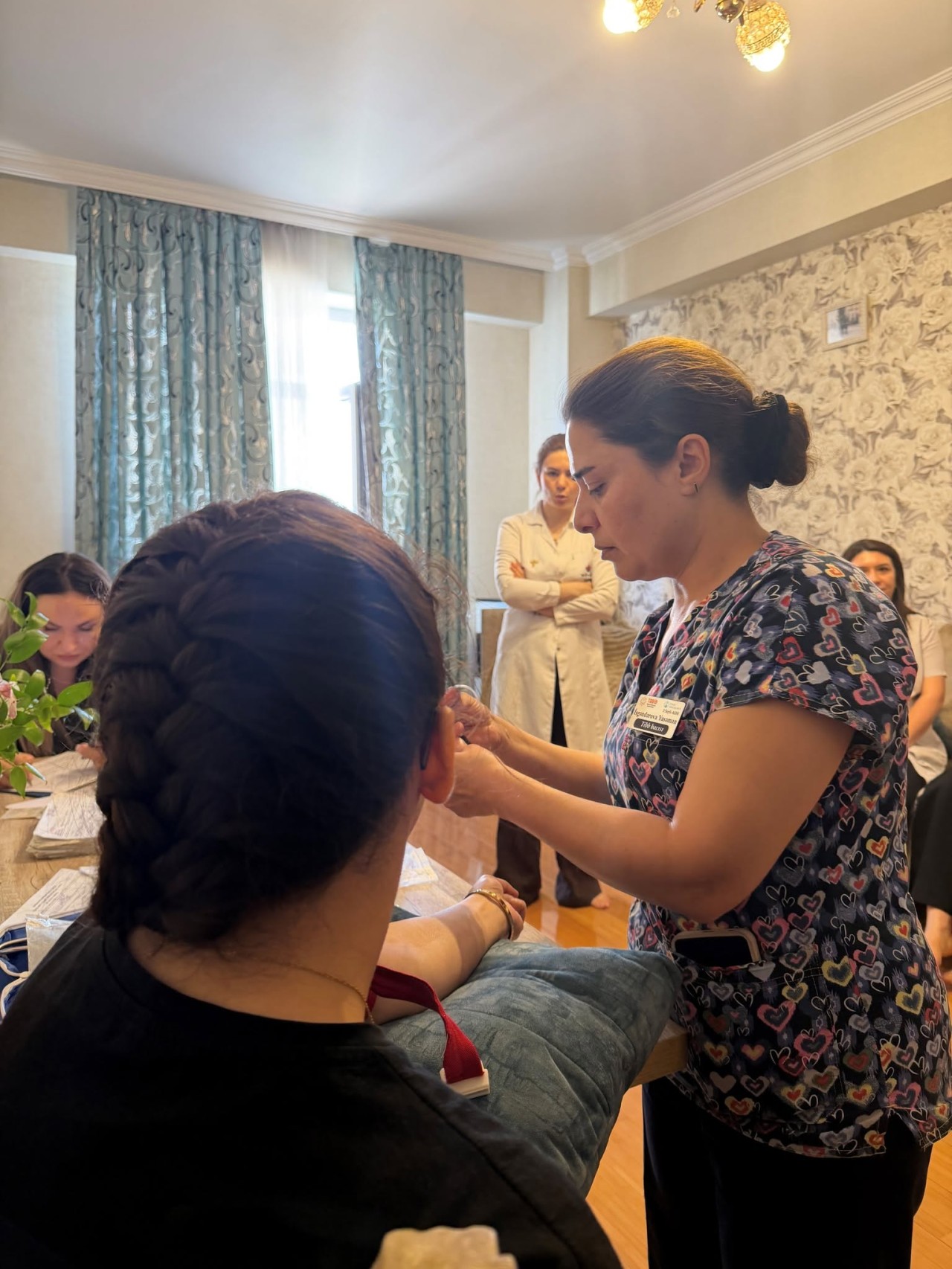 Leyla Əliyevanın təşəbbüsü və Sumqayıt Tibb Mərkəzinin dəstəyi ilə yeni layihə həyata keçirilir - FOTOLAR