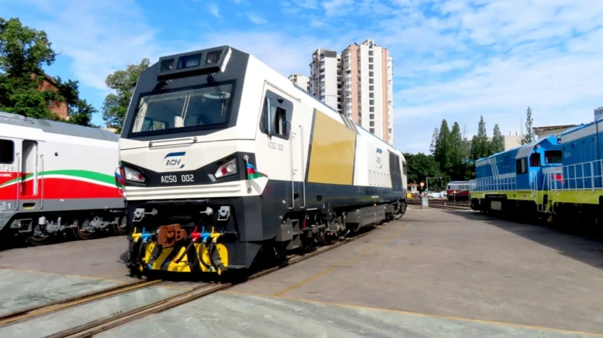 ADY Çindən yeni yük və sərnişin lokomotivləri alır - FOTOLAR