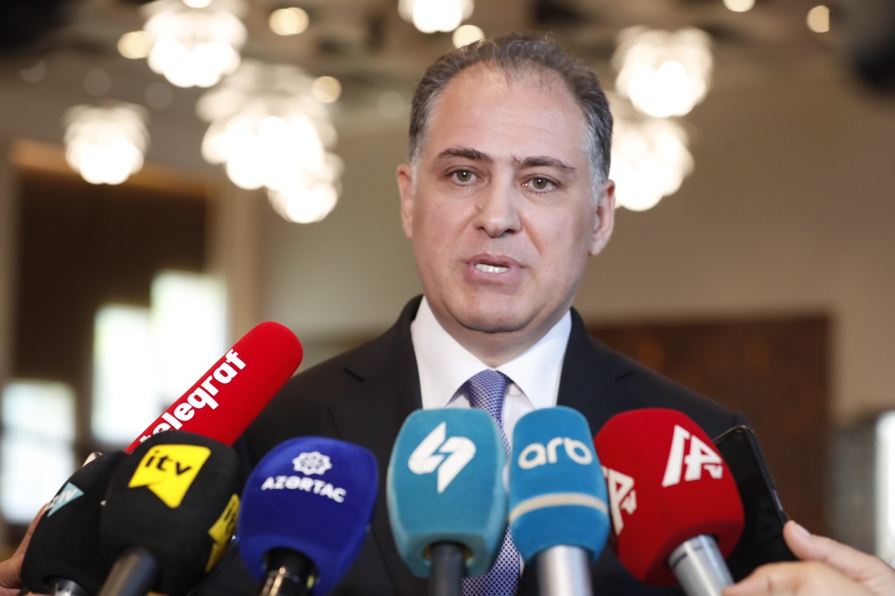 Prezidentin köməkçisi Qaxda regional müşavirə keçirdi - FOTOLAR