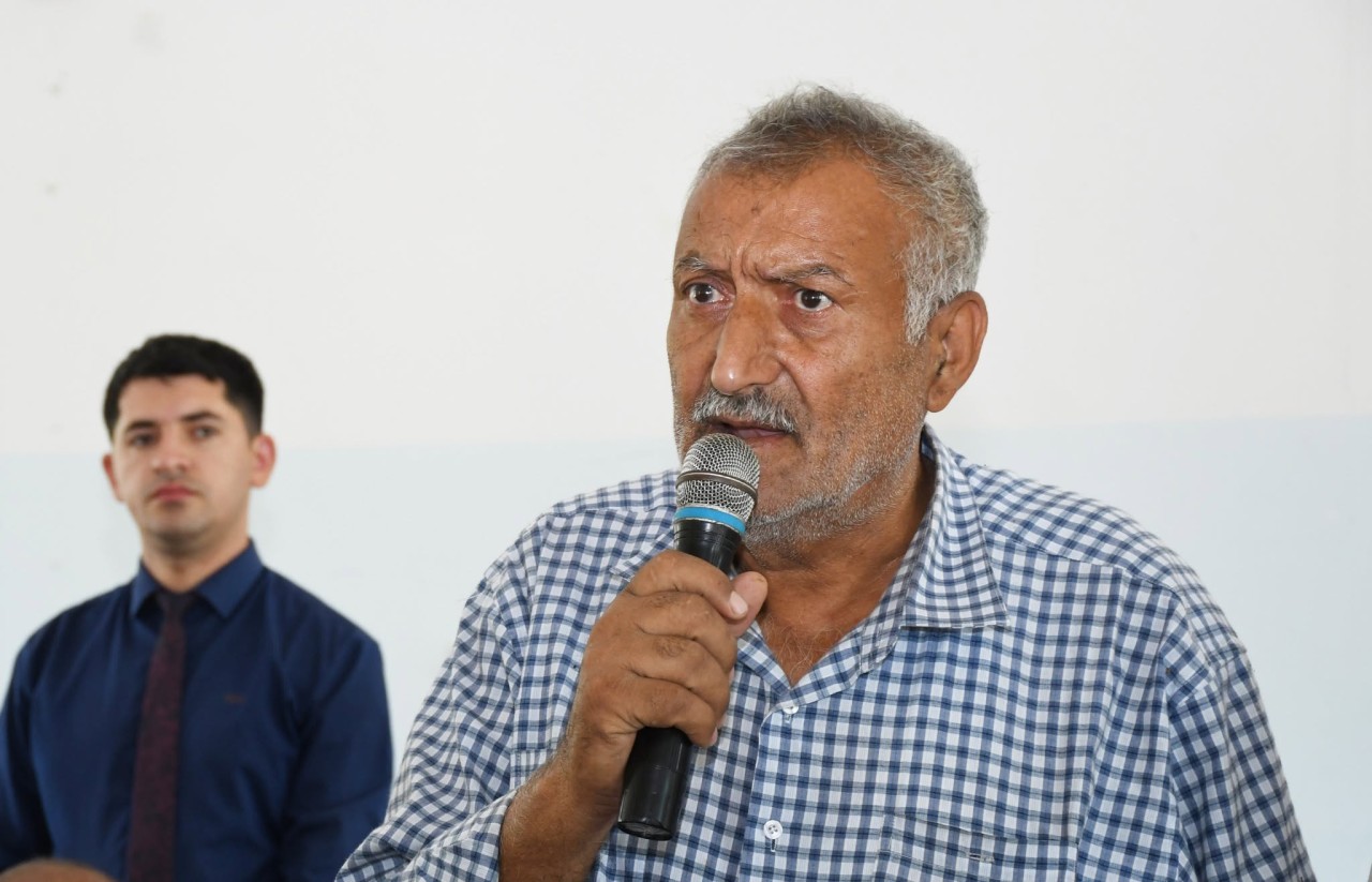 Vaqif Həsənov Qasımbəylidə səyyar qəbul keçirdi - FOTOLAR