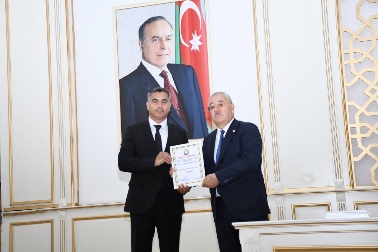 Ağdamda 23 İyun - Dövlət Qulluqçularının Peşə Bayramı Gününə həsr olunmuş tədbir keçirilib - FOTOLAR