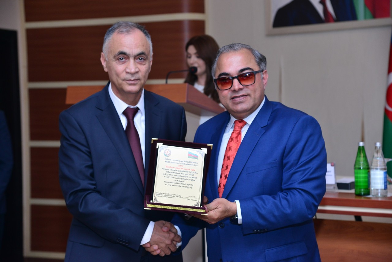 Qaradağda Silahlı Qüvvələr Gününə həsr olunmuş tədbir keçirildi - FOTOLAR