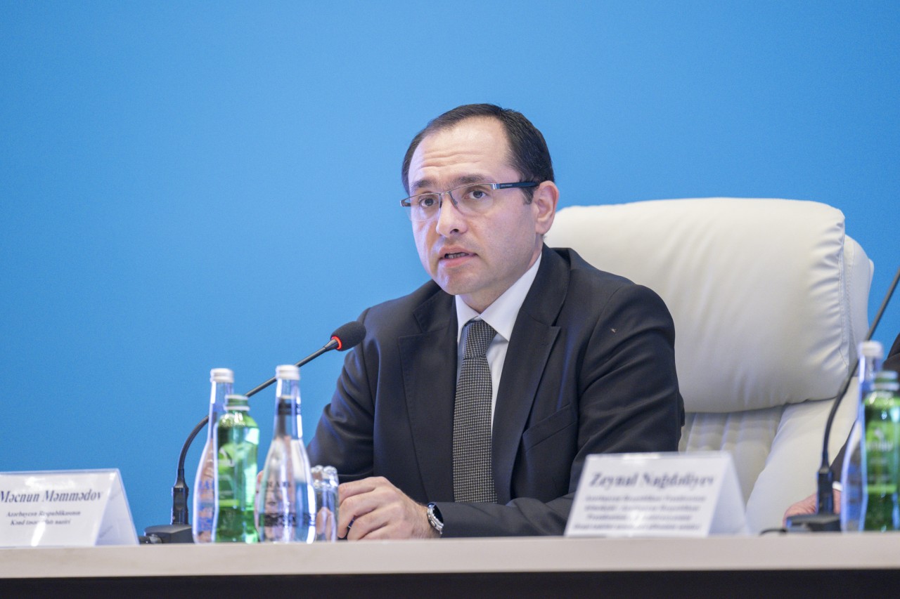 Prezidentin köməkçisi və nazir Sabirabadda regional müşavirə keçirdi - FOTOLAR