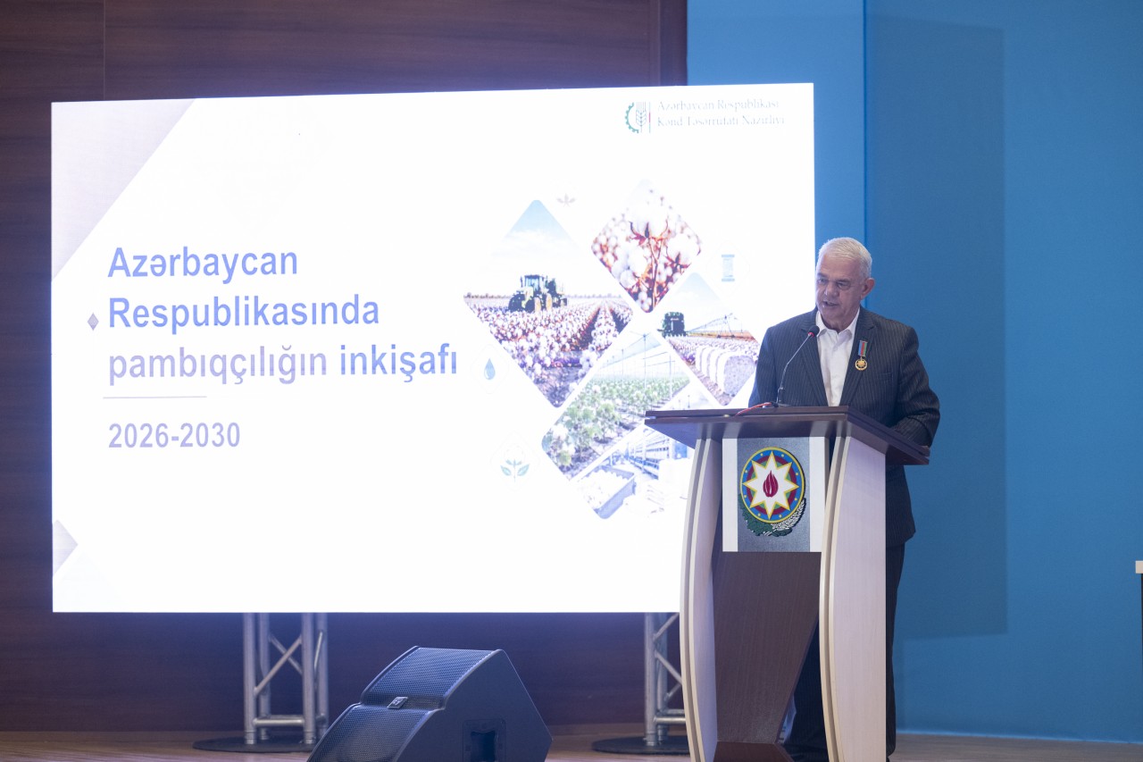 Prezidentin köməkçisi və nazir Sabirabadda regional müşavirə keçirdi - FOTOLAR