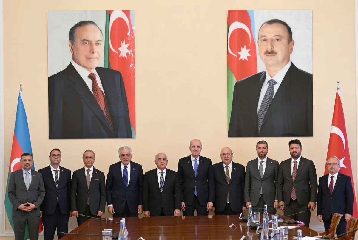 Əli Əsədov Numan Kurtulmuşla görüşdü - FOTO