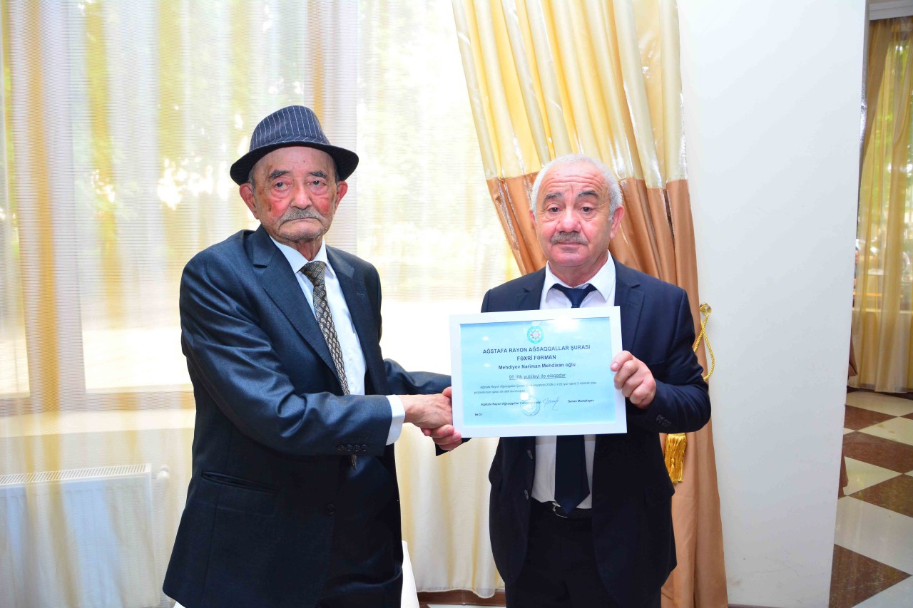 Nəriman Mehdixanlının 90 illik yubileyi qeyd olundu - FOTOLAR