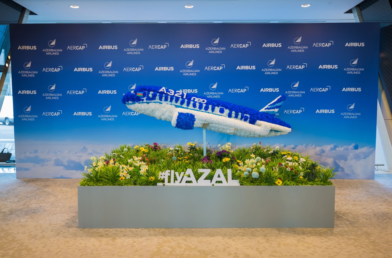 AZAL təyyarə parkına ilk yeni nəsil "Airbus A321neo"nu əlavə etdi - FOTOLAR