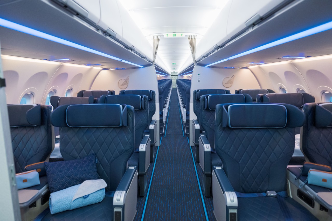 AZAL təyyarə parkına ilk yeni nəsil "Airbus A321neo"nu əlavə etdi - FOTOLAR