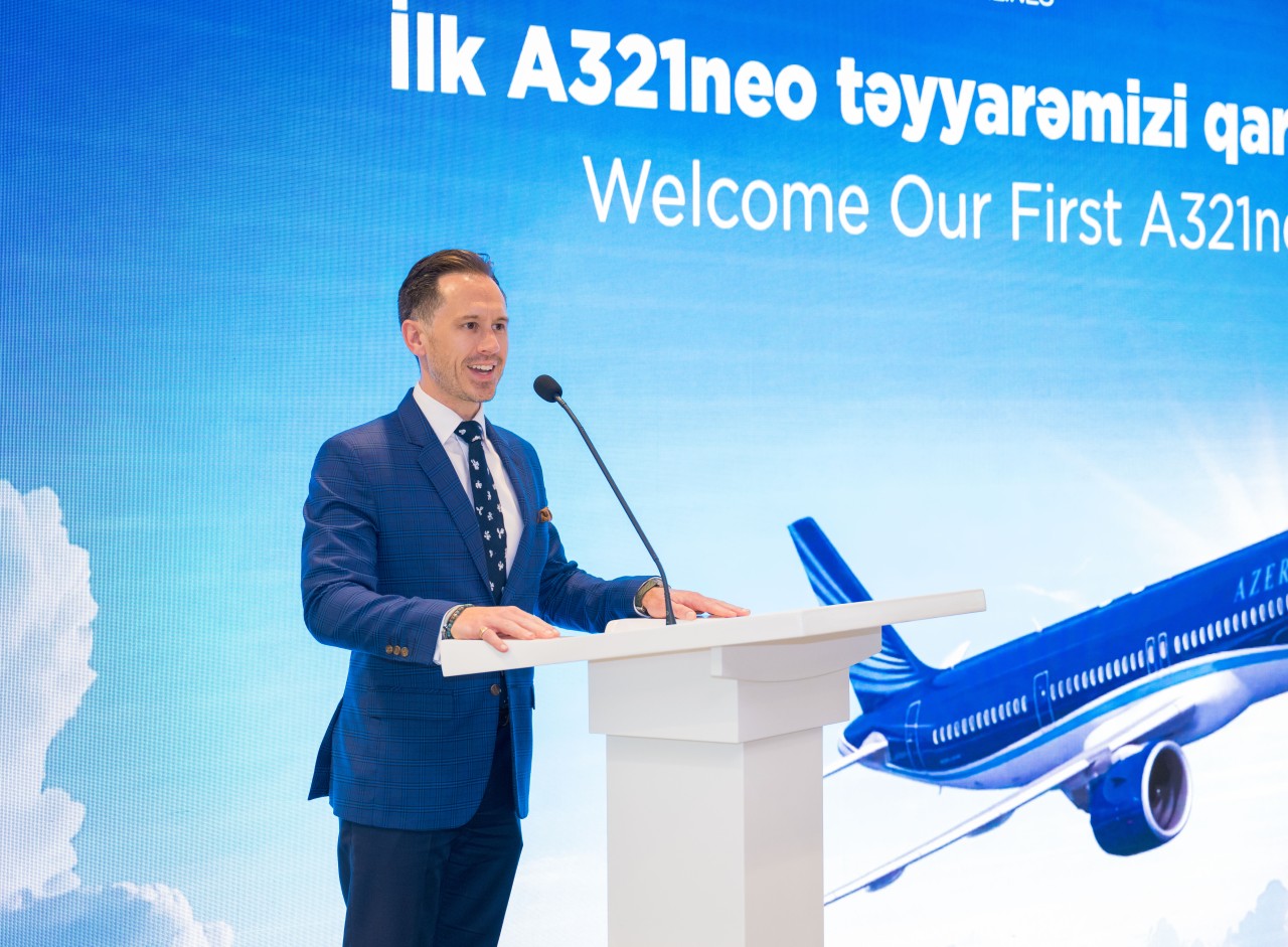AZAL təyyarə parkına ilk yeni nəsil "Airbus A321neo"nu əlavə etdi - FOTOLAR