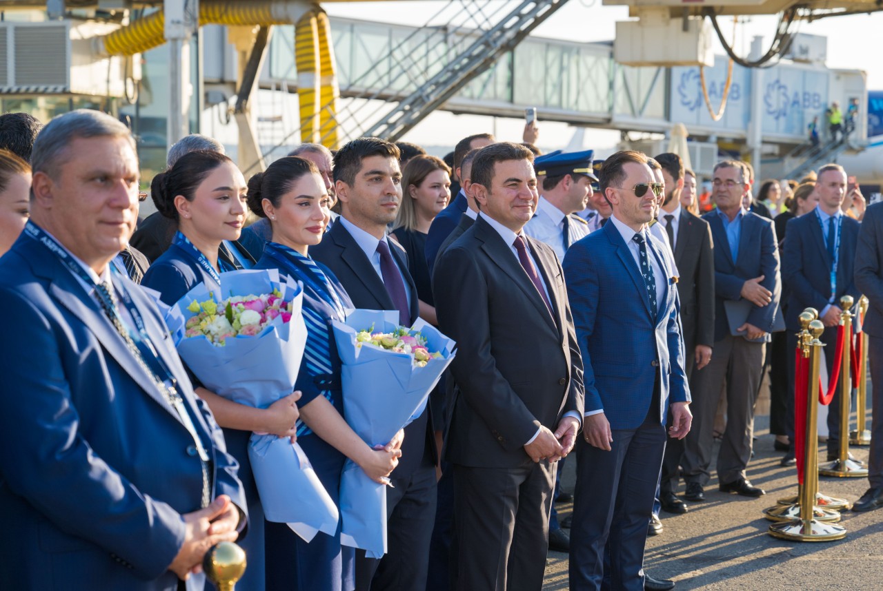 AZAL təyyarə parkına ilk yeni nəsil "Airbus A321neo"nu əlavə etdi - FOTOLAR