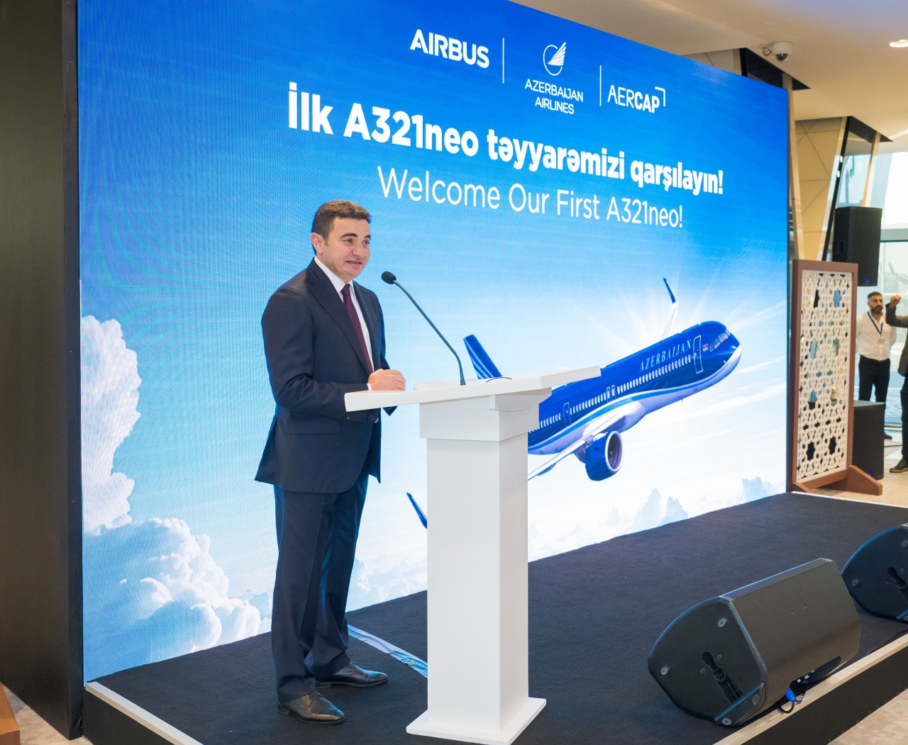 AZAL təyyarə parkına ilk yeni nəsil "Airbus A321neo"nu əlavə etdi - FOTOLAR