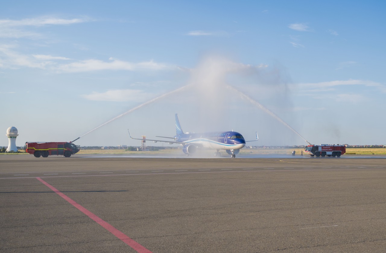 AZAL təyyarə parkına ilk yeni nəsil "Airbus A321neo"nu əlavə etdi - FOTOLAR