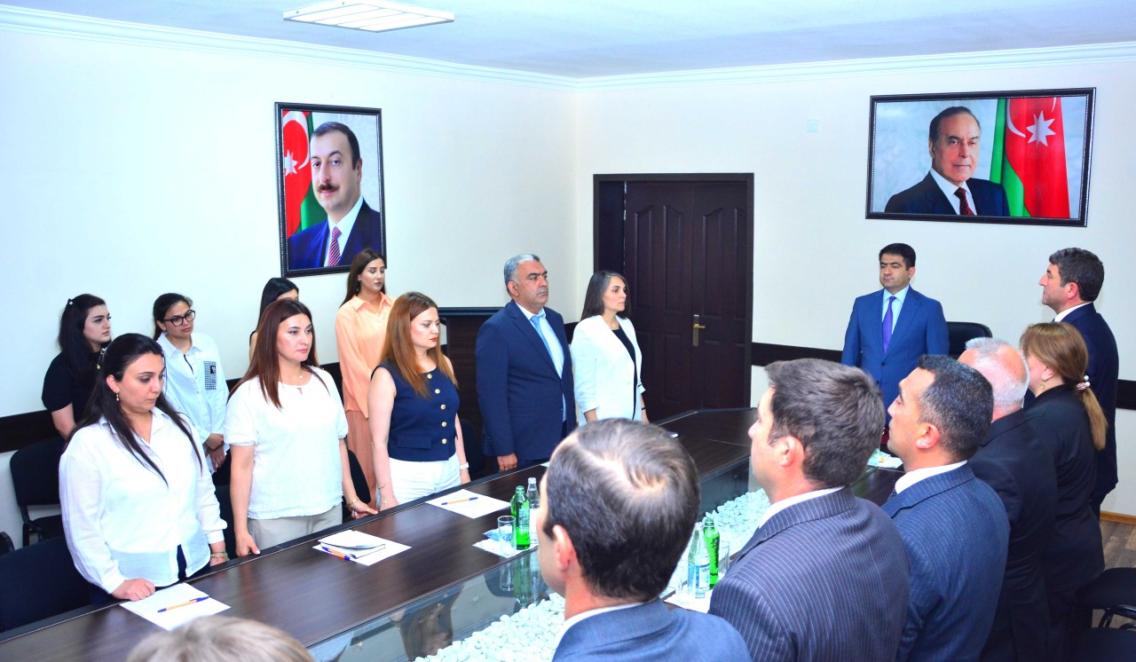 Ağstafada Silahlı Qüvvələr Gününə həsr olunmuş tədbir keçirildi - FOTOLAR