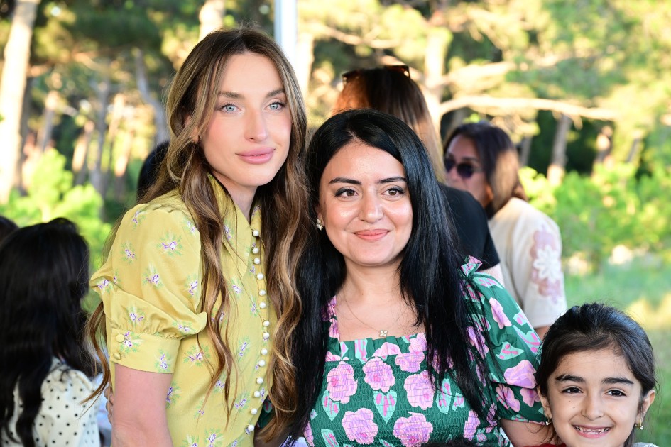 Leyla və Alona Əliyevalar Xeyirxahlıq Festivalında - FOTOLAR