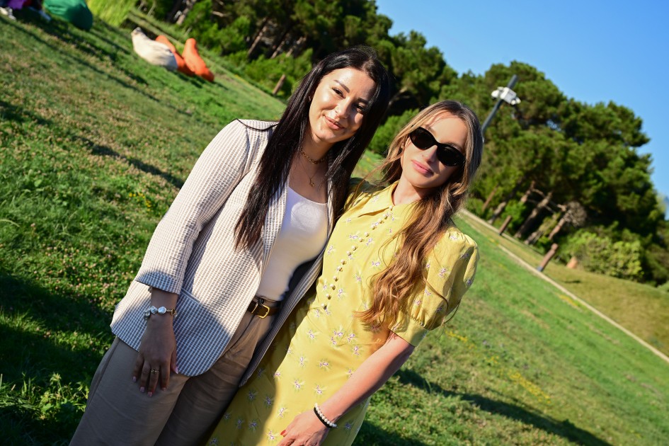 Leyla və Alona Əliyevalar Xeyirxahlıq Festivalında - FOTOLAR