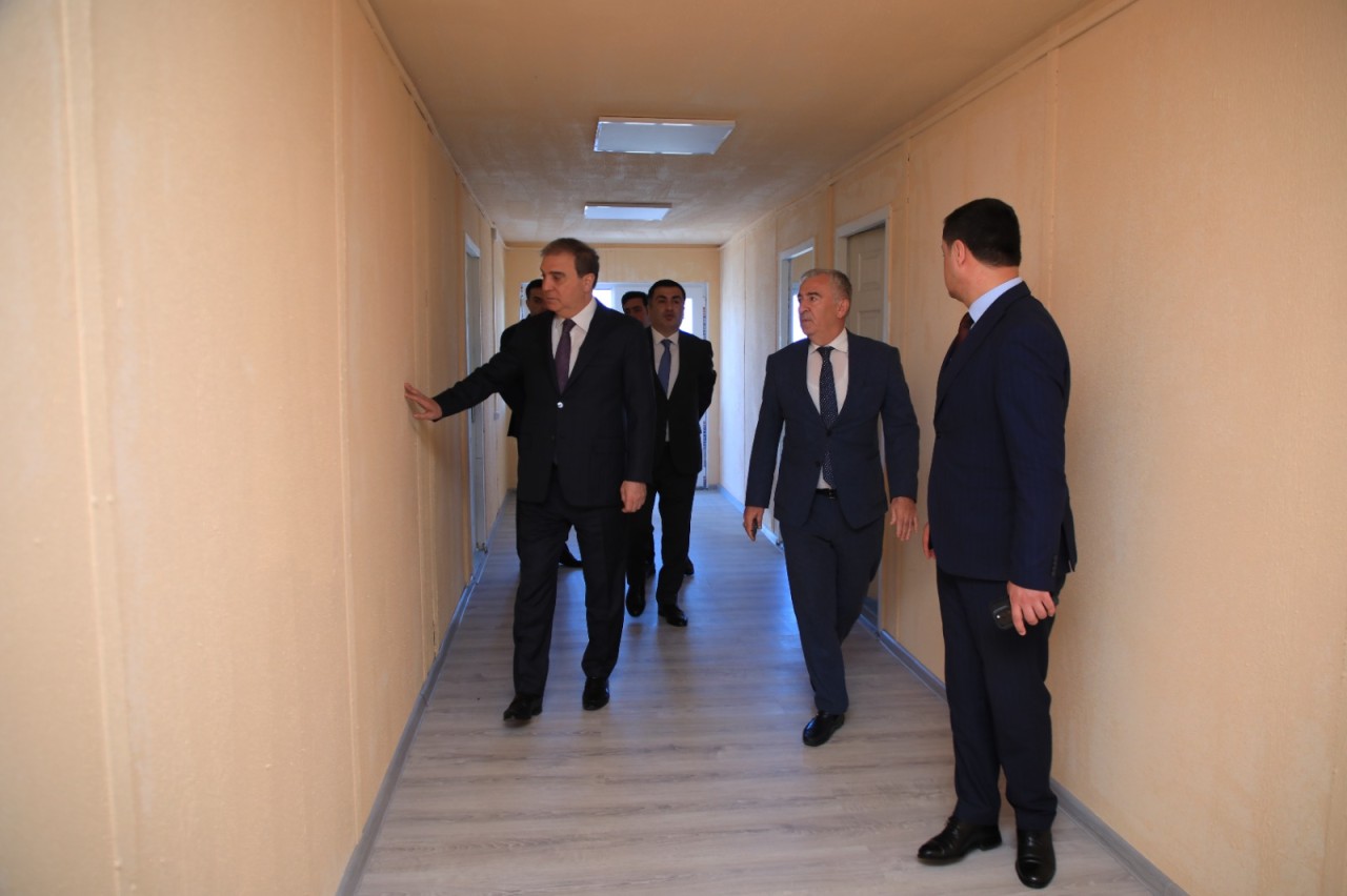 Niyazi Bayramov bərk məişət tullantıları poliqonunda aparılan işlərə baxış keçirib - FOTOLAR