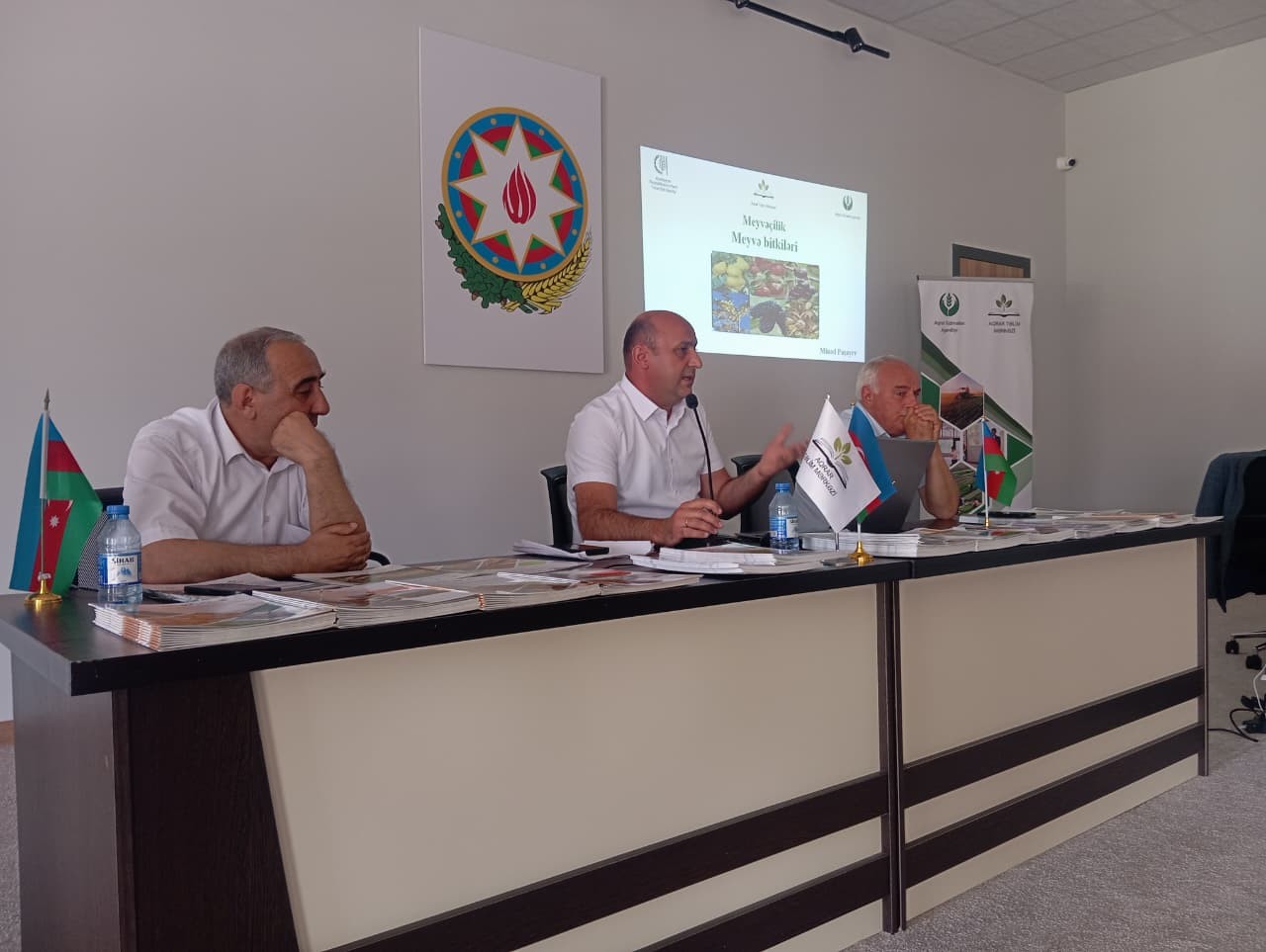 Cəbrayıl sakinlər üçün növbəti aqrar təlimlərə başlanılıb - FOTOLAR