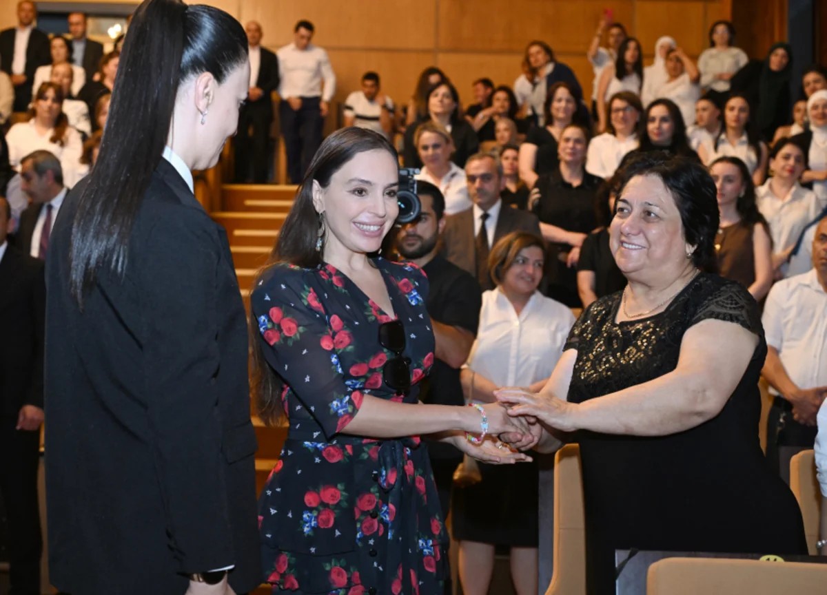 Leyla Əliyeva anım tədbirində - FOTOLAR